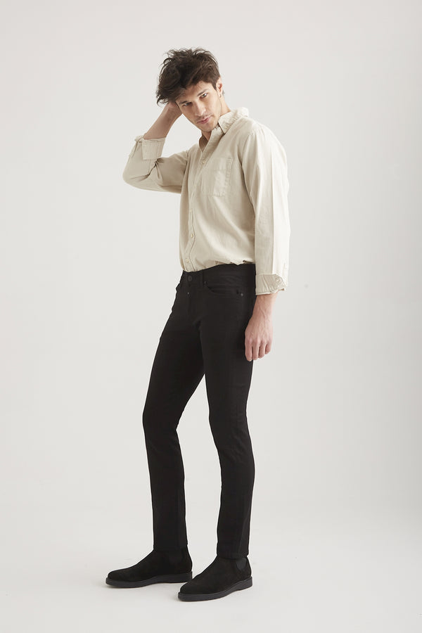 cup of joe denim Ray Mid Waist Regular Length 5 Pocket Jeans