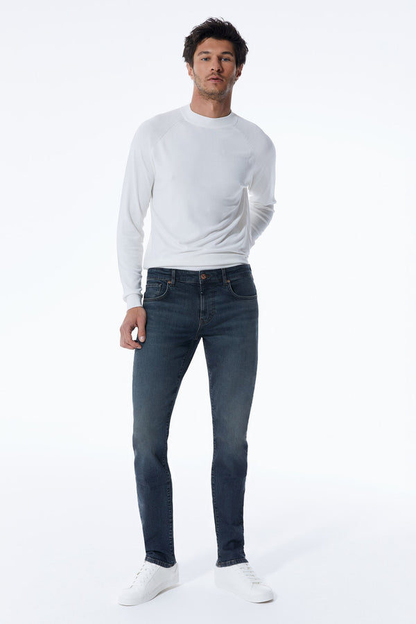 cup of joe denim Ray Mid Waist Regular Length 5 Pocket Jeans