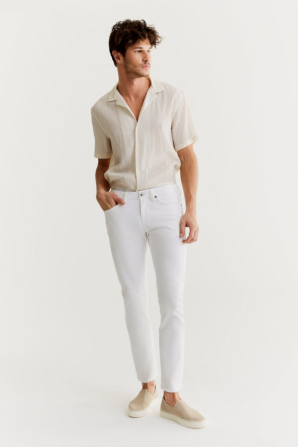 Cup Of Joe Denim Ray Mid Waist Regular Length 5 Pocket Pants