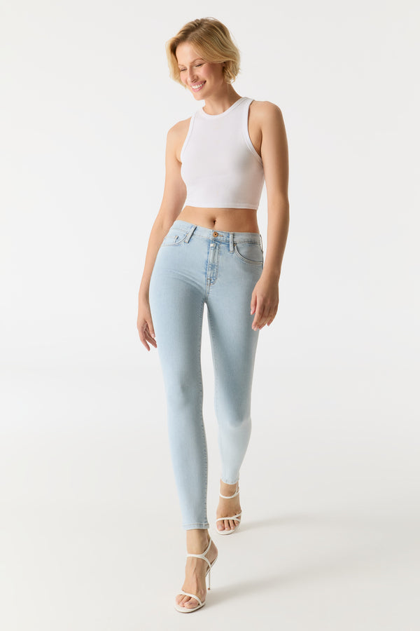 Cup Of Joe Denim Sophia High Waist Regular Length Reshape 5 Pocket Jeans