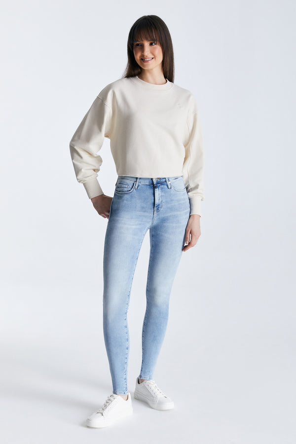 Cup Of Joe Denim Sophia High Waist Regular Length Reshape 5 Pocket Jeans