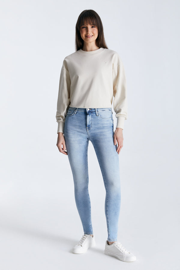 cup of joe denim Sophia High Waist Regular Length Reshape 5 Pocket Jeans