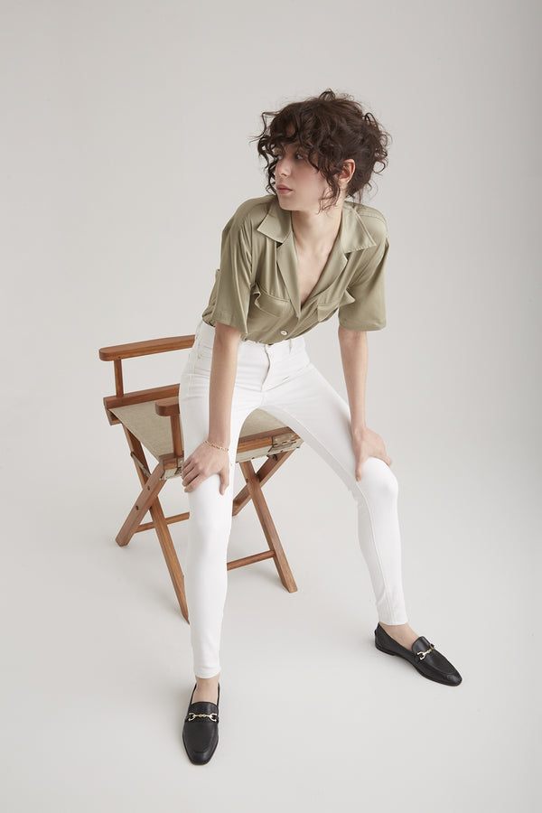 Cup Of Joe Denim Sophia High Waist Regular Length Reshape 5 Pocket Pants