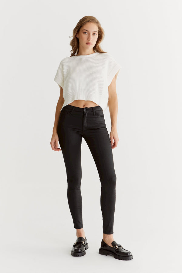 cup of joe denim Sophia High Waist Regular Length Reshape 5 Pocket Pants