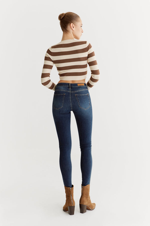 Cup Of Joe Denim Sophia High Waist Regular Length Reshape 5 Pocket Jeans