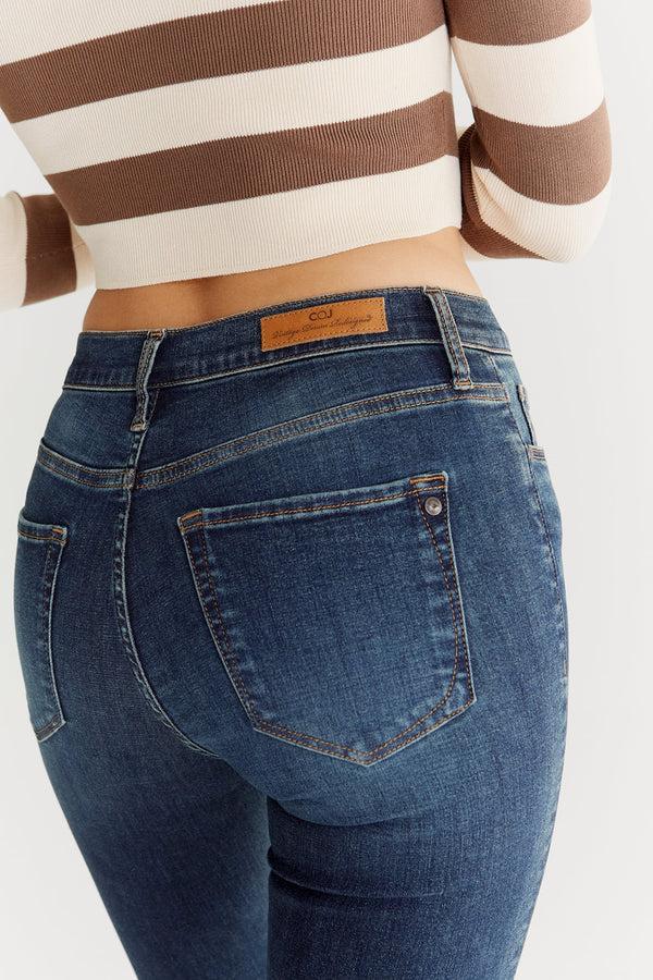 Cup Of Joe Denim Sophia High Waist Regular Length Reshape 5 Pocket Jeans