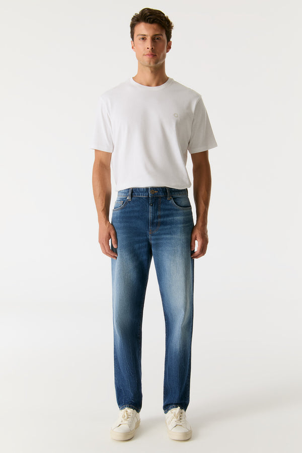 cup of joe denim Terry Mid Waist Ankle Length 5 Pocket Jeans