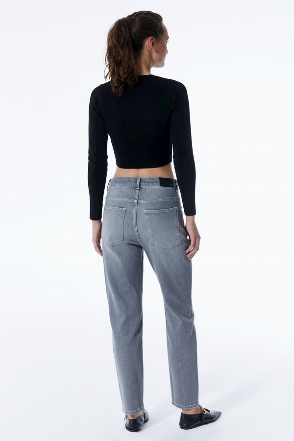 Cup Of Joe Denim Victoria Mid Waist Regular Length 5 Pocket Jeans