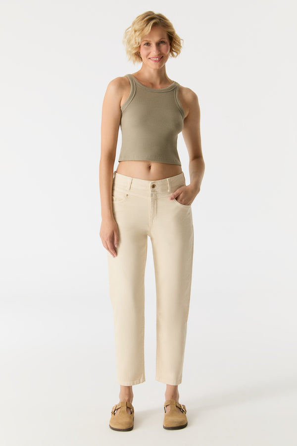 Cup Of Joe Denim Victoria Mid Waist Regular Length 5 Pocket Pants