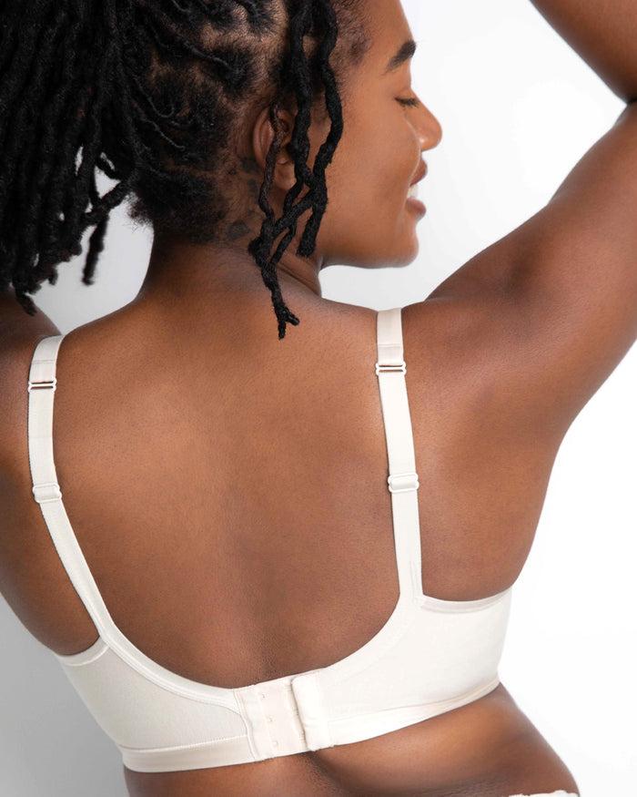 Curvy Couture Cotton Luxe Unlined Underwire Natural