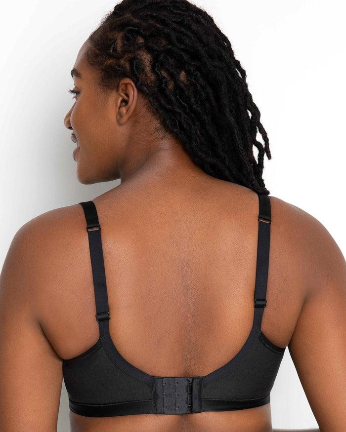 Curvy Couture Cotton Luxe Unlined Underwire Black