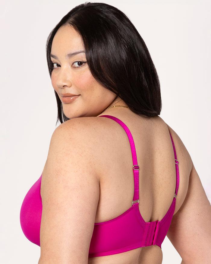 Curvy Couture Sheer Mesh Full Coverage Unlined Underwire Bra Glamberry