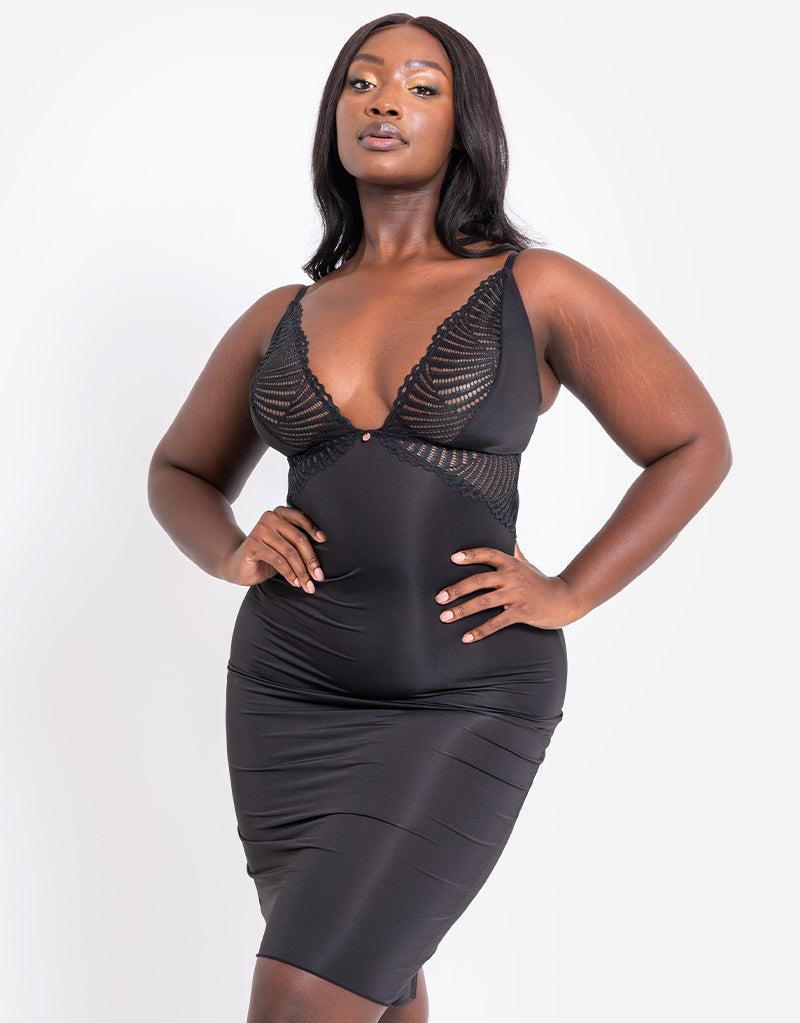 Curvy Kate After Hours Slip Dress Black