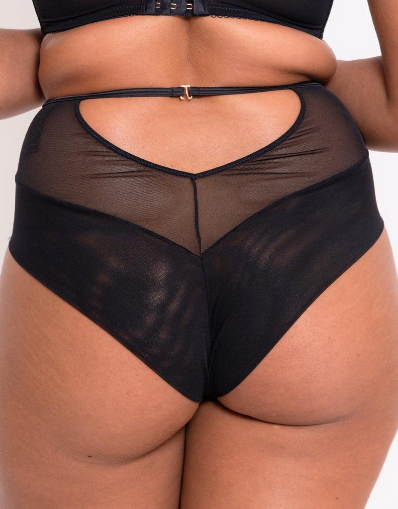 curvy kate Fallen Angel High Waist Brief Black