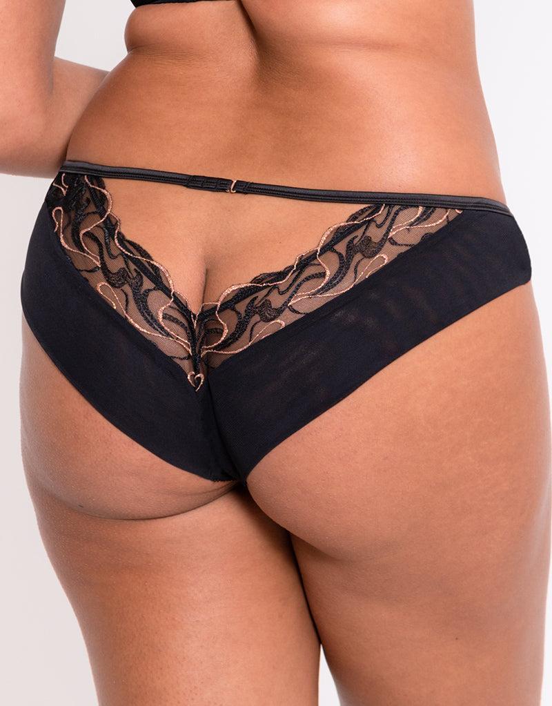 curvy kate Fascinate Brazilian Black