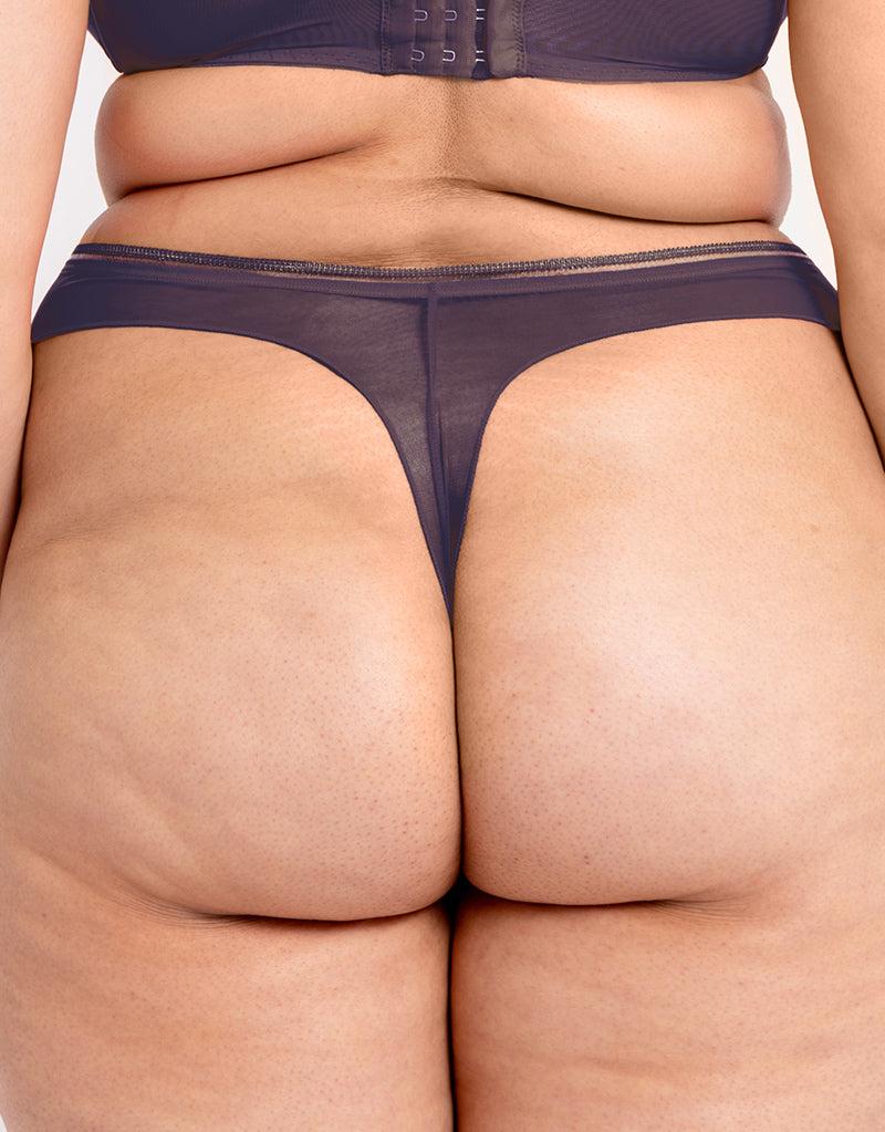 curvy kate Lifestyle Thong Plum Purple