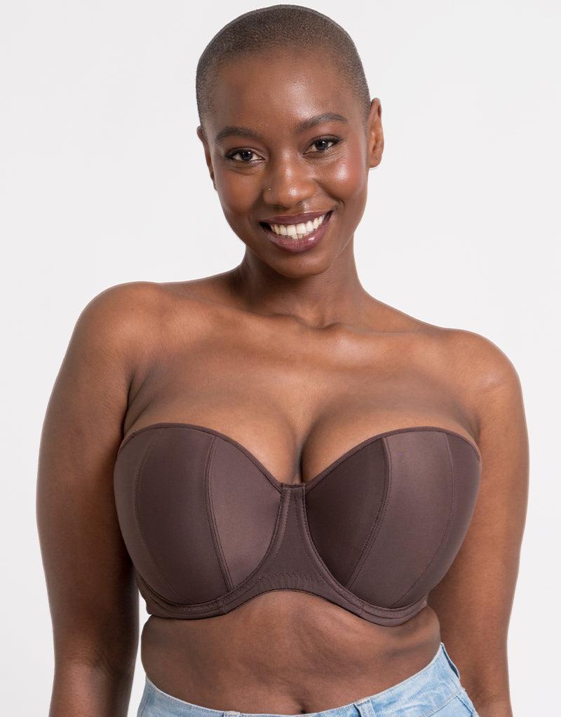Curvy Kate Luxe Strapless Multiway Bra Cocoa Brown