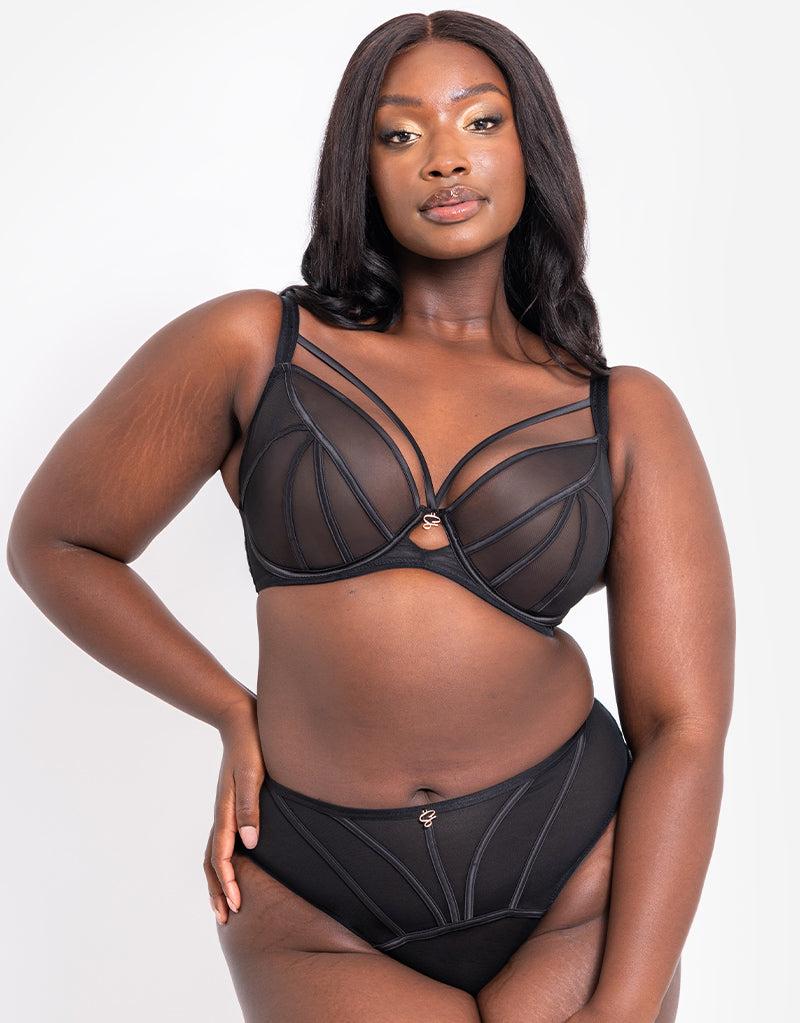 Curvy Kate Senses Plunge Bra Black