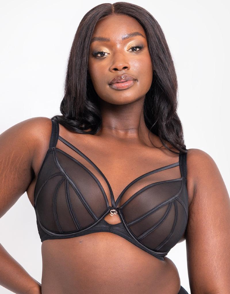 Curvy Kate Senses Plunge Bra Black