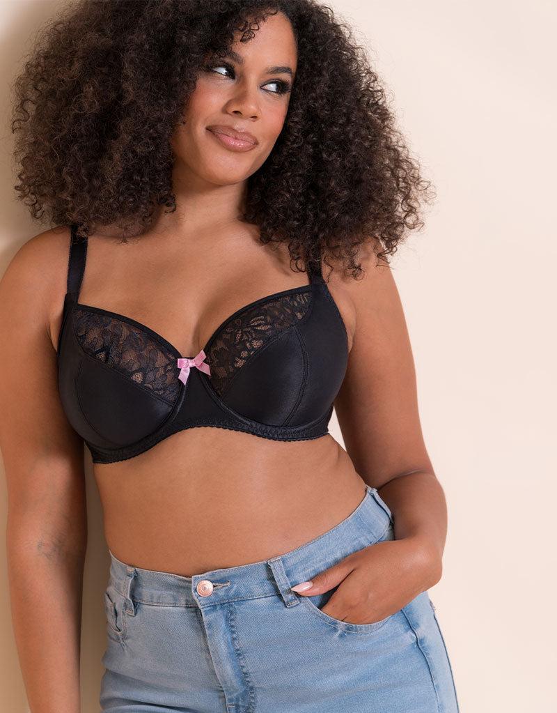 curvy kate Spellbound Balcony Bra Black