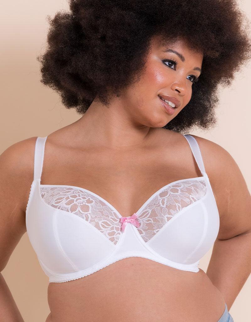 curvy kate Spellbound Balcony Bra White