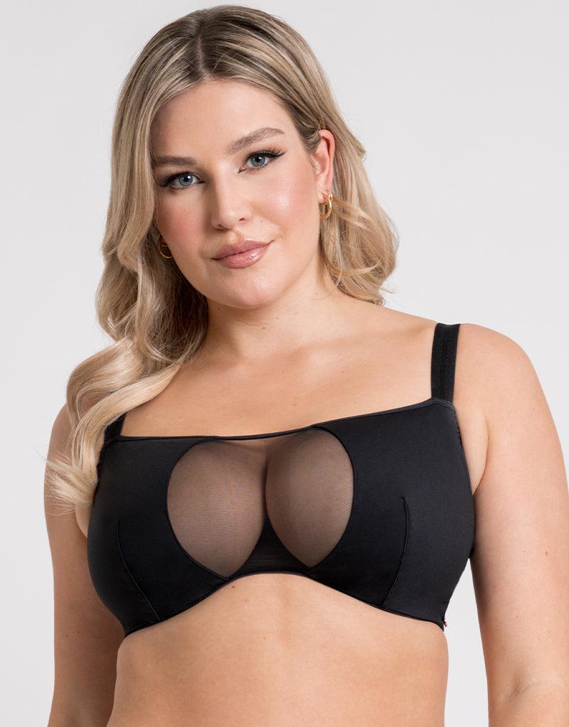 Curvy Kate Swerve Bandeau Bra Black