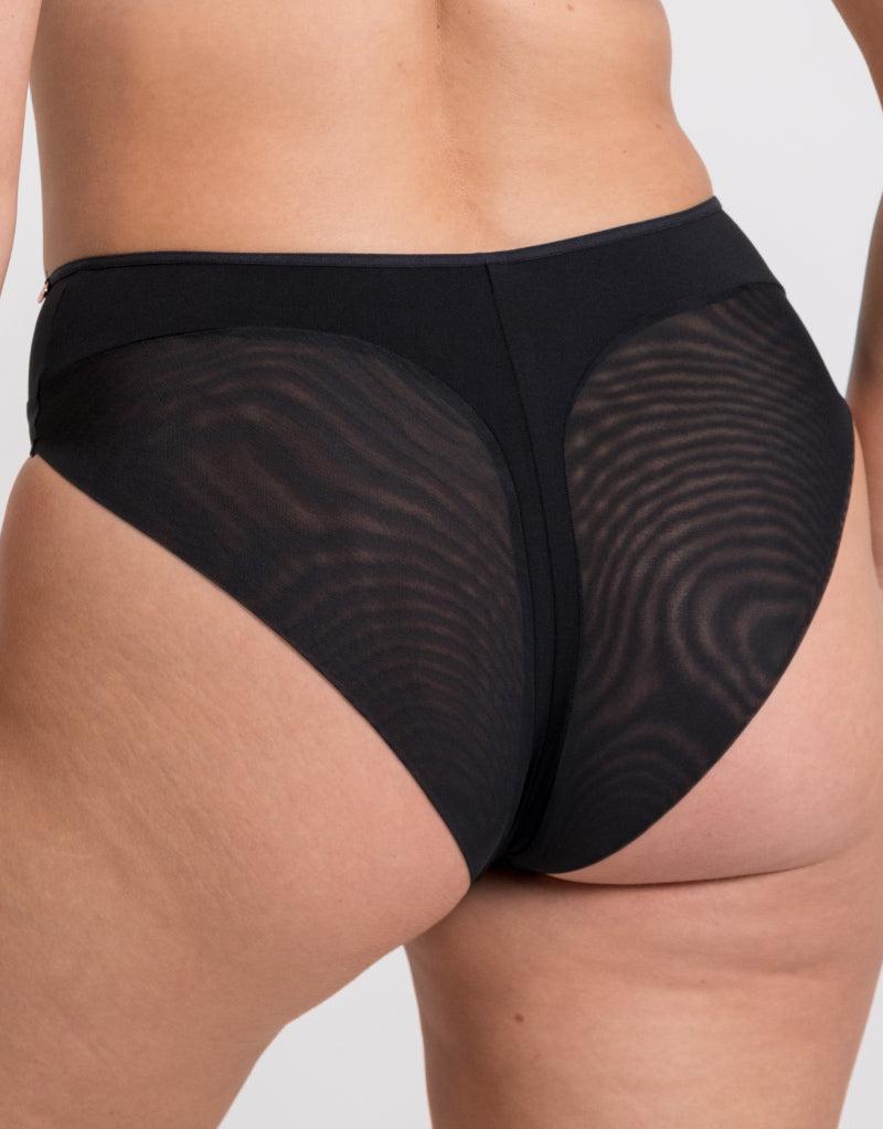 curvy kate Swerve High Waist Brief Black