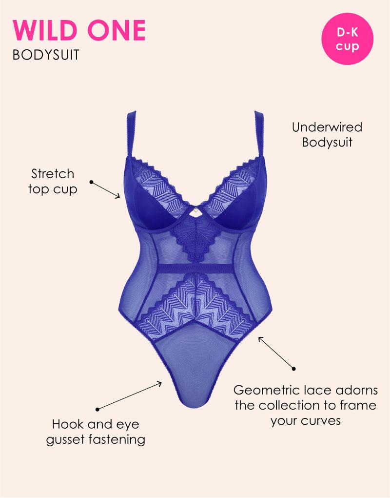 Curvy Kate Wild One Balcony Body Ultraviolet Blue