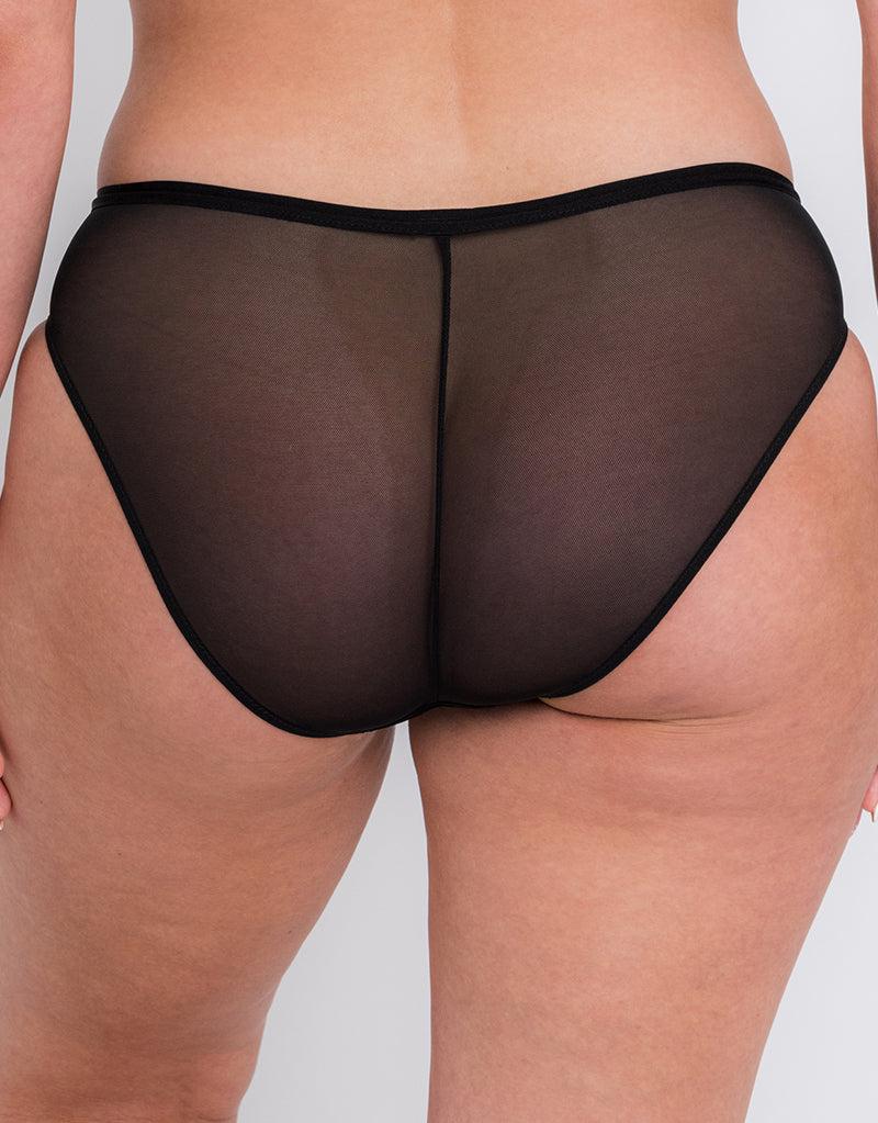 curvy kate WonderFull Vibe High Leg Brief Black