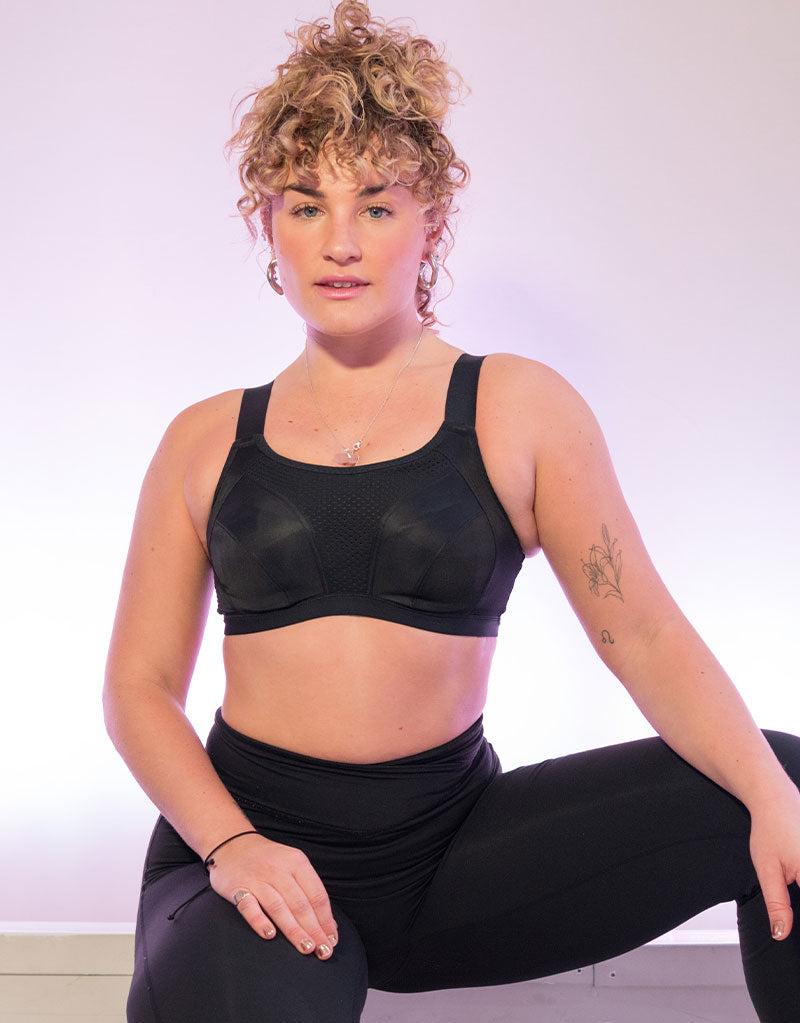 curvy kate Everymove Wired Multiway Sports Bra Black