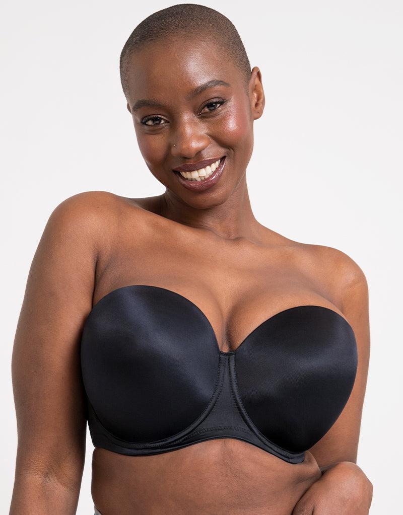 Curvy Kate Smoothie Moulded Strapless Multiway Bra Black