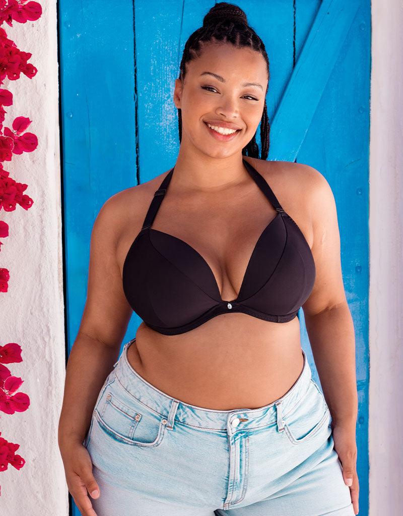 curvy kate Superplunge Multiway Padded Plunge Bra Black