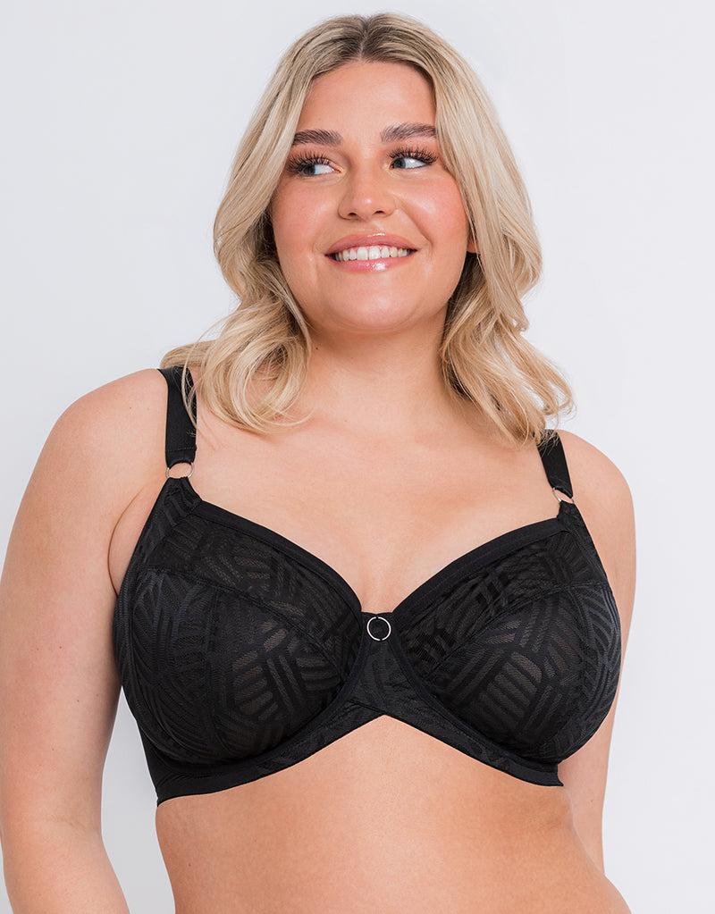 Curvy Kate WonderFull Vibe Full Cup Side Support Bra Black