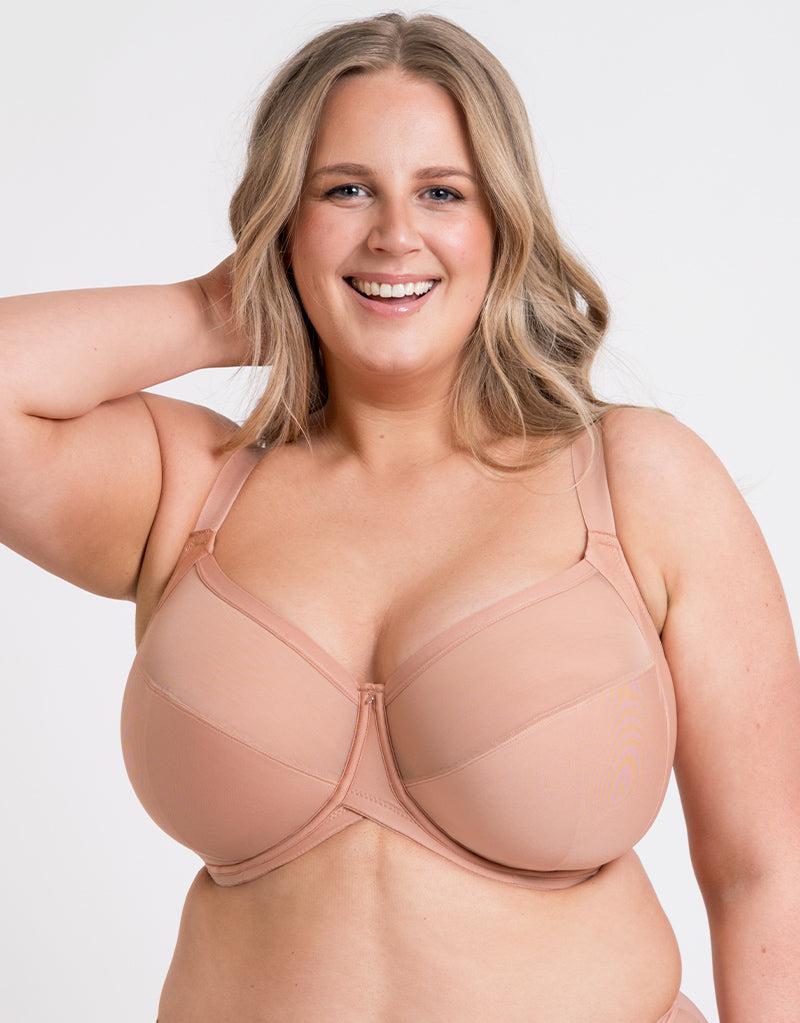 Curvy Kate WonderFully Full Cup Side Support Bra Latte Beige