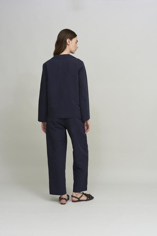 Cus BASIC Blazer Navy Blue