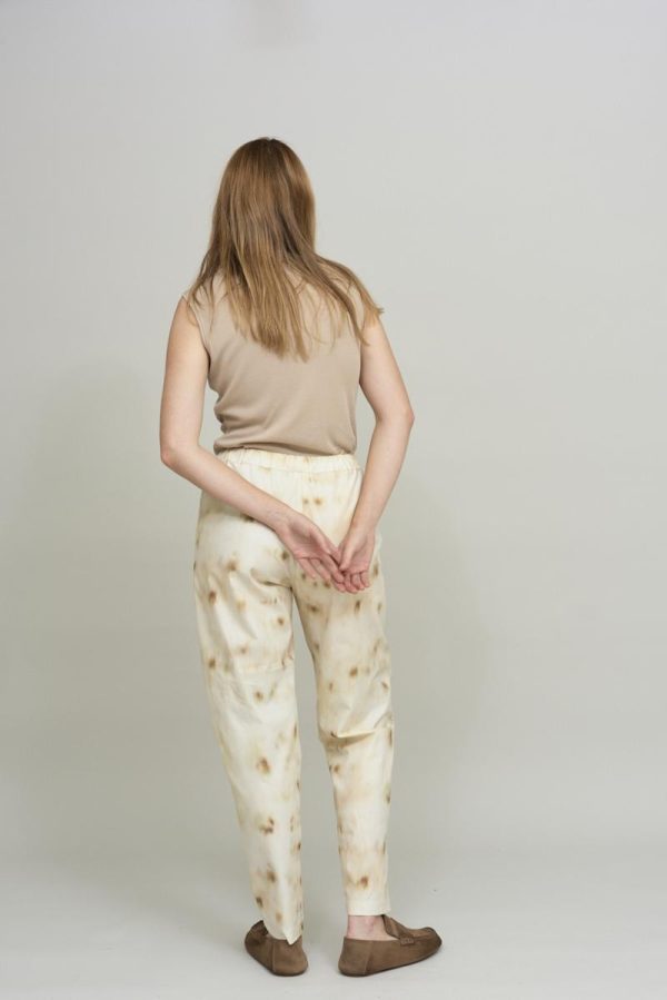 Cus CASUAL Pant Brown Print