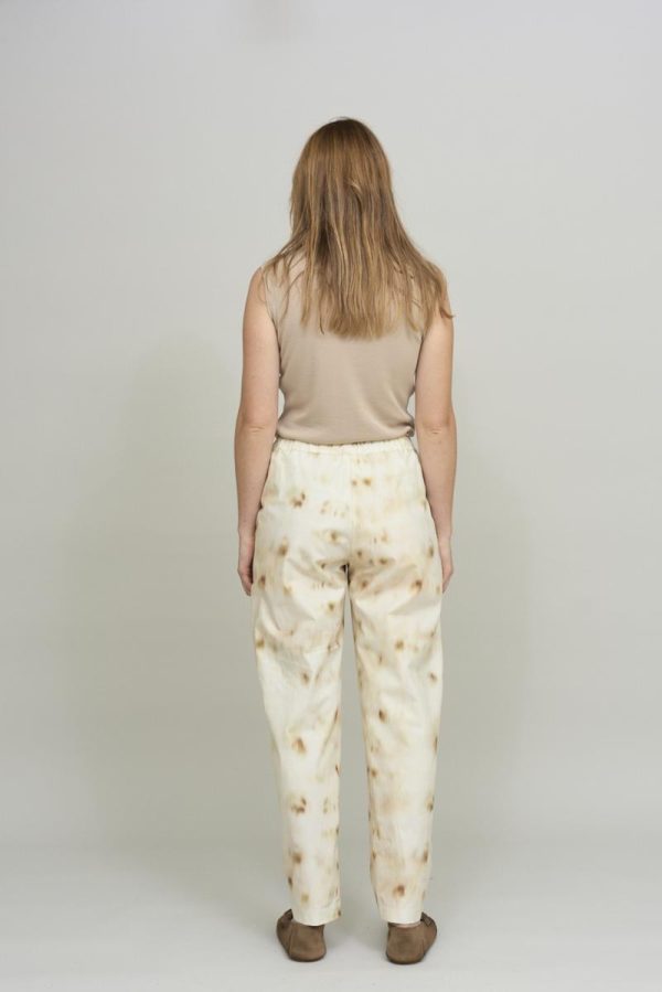 Cus CASUAL Pant Brown Print