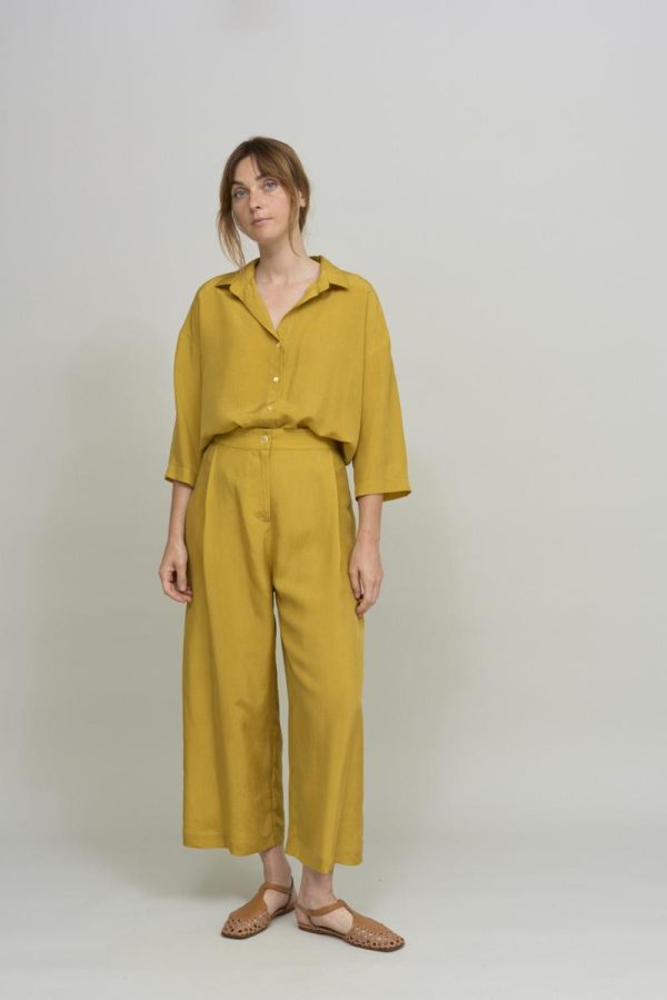 Cus LOOSE Pant Yellow