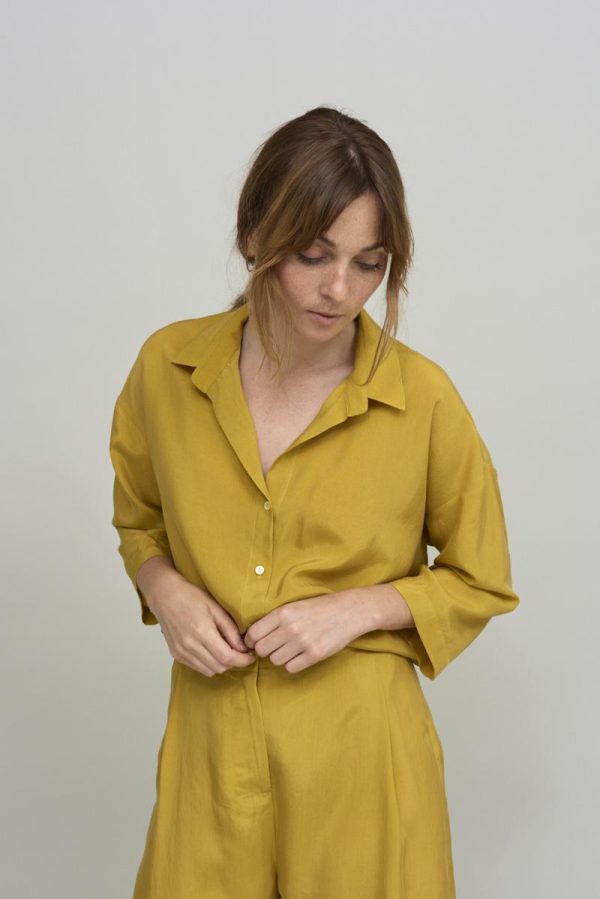 cus LOOSE Pant Yellow