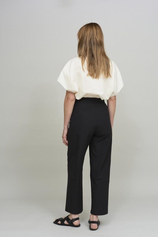 Cus OVERSIZED COLLARLESS Shirt White