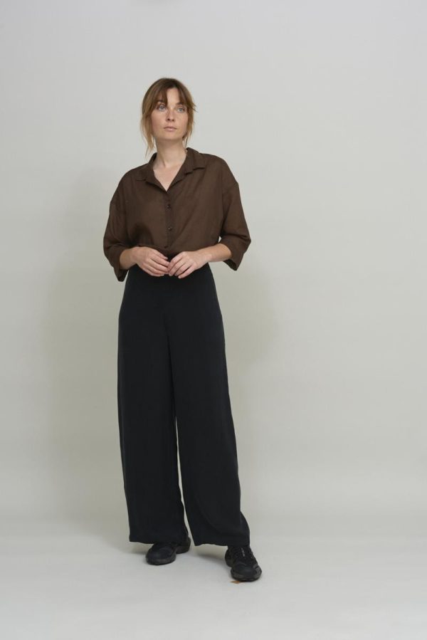 cus PALAZZO Pant Black