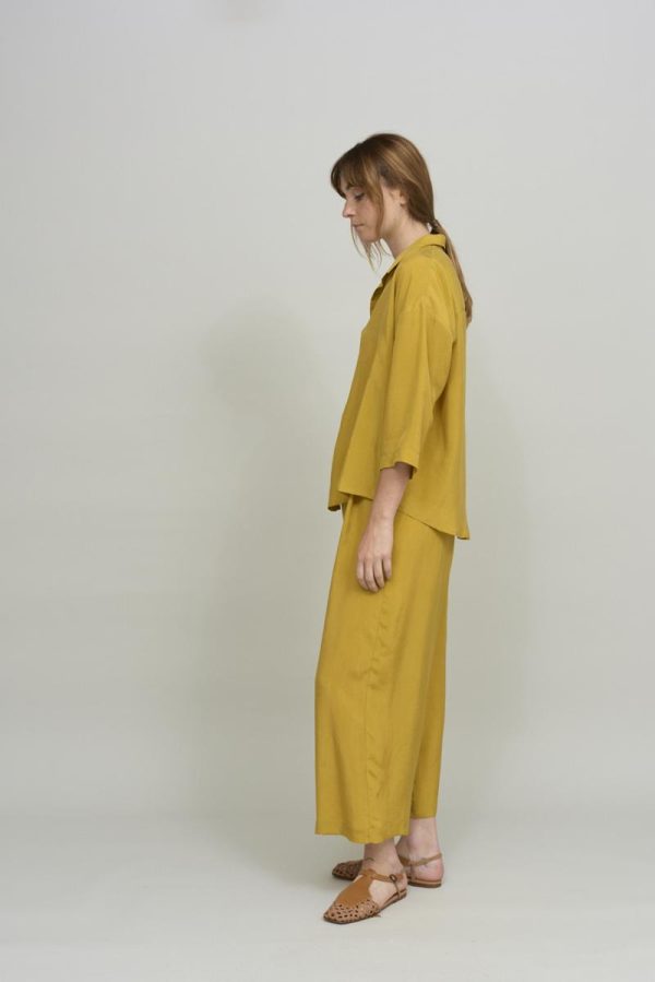 Cus RELAXED Shirt Yellow