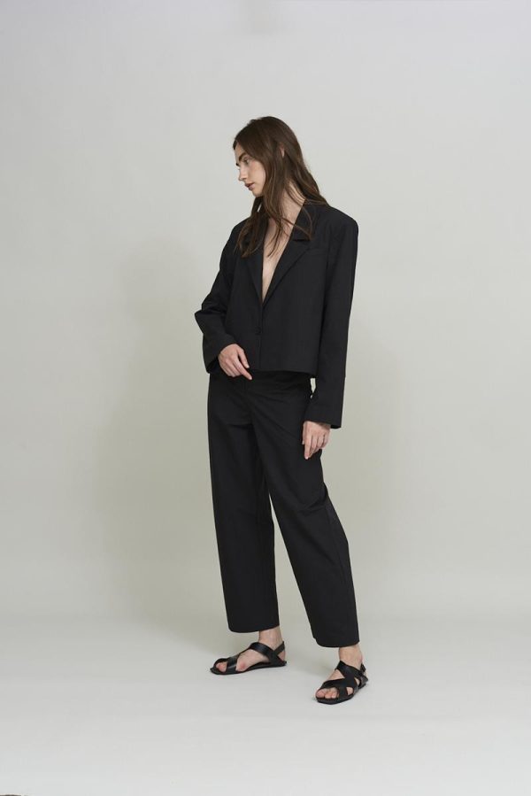 Cus SHOULDER PAD Blazer Black