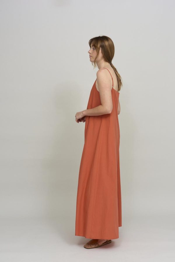 Cus SLIP Dress Rouge