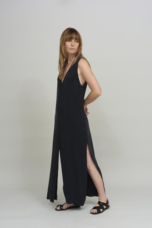 cus TUNIC Dress Black