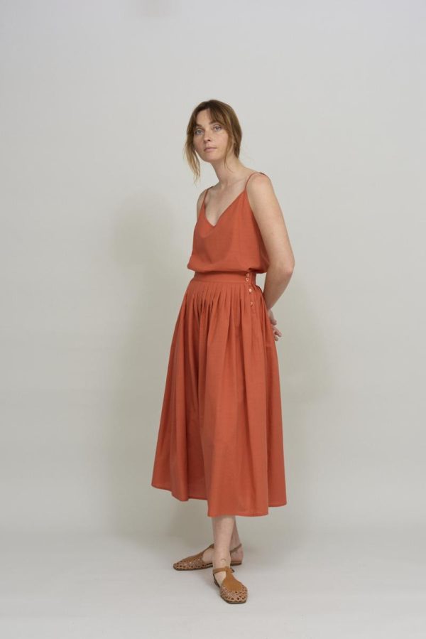 Cus WIDE PANT Skirt Rouge