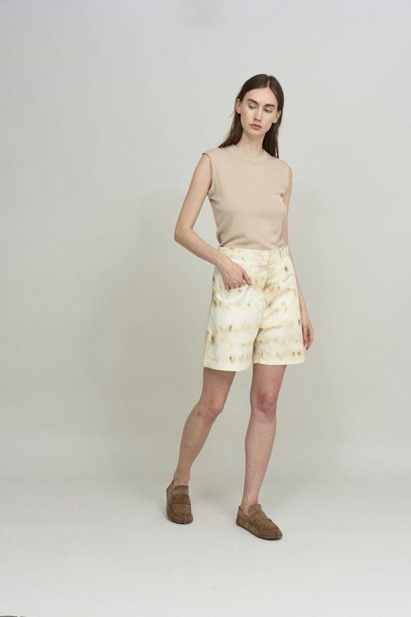 Cus WORKWEAR Short Brown Print
