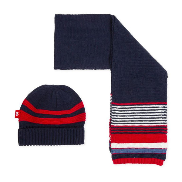 cute couture AW23 Tutto Piccolo Boys Hat and Scarf Set 7919