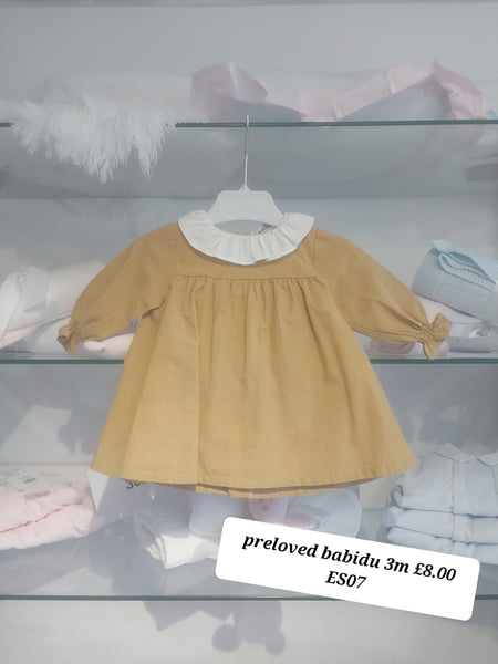cute couture PRELOVED Babidu Dress 3m ES07