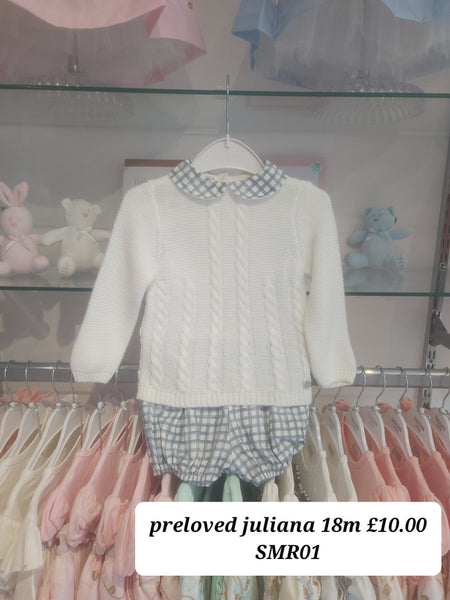 cute couture PRELOVED Juliana Outfit 18m SMR01